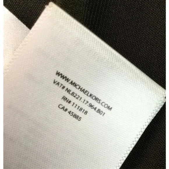 Michael Kors Womens Small High Low Maxi Dress Brown Sleeveless Stretch Flowy - Picture 5 of 11